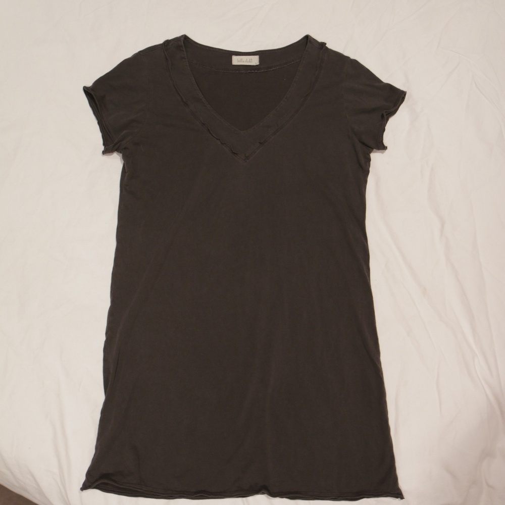 Bella Dahl Faded Black Summer Dress Size Medium